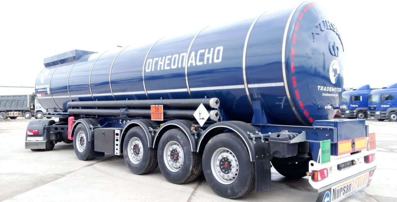 Новый Полуприцеп-цистерна Для транспортировки битума Nursan 3ANRSM: фото 7