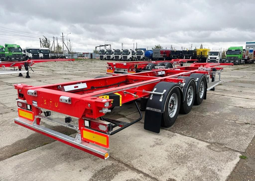 STU STU308 - Полуприцеп-контейнеровоз/ Сменный кузов: фото 5 STU STU308 - Полуприцеп-контейнеровоз/ Сменный кузов: фото 5