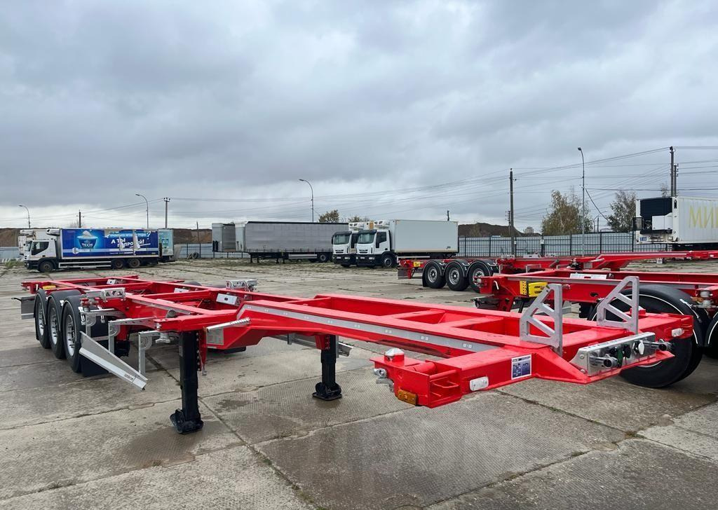 STU Trailer STU308 - Полуприцеп-контейнеровоз/ Сменный кузов: фото 1 STU Trailer STU308 - Полуприцеп-контейнеровоз/ Сменный кузов: фото 1