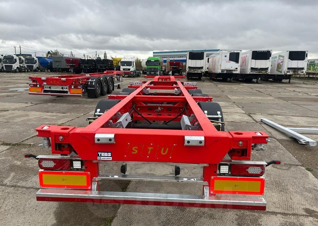 Новый Полуприцеп-контейнеровоз/ Сменный кузов STU Trailer STU308: фото 8
