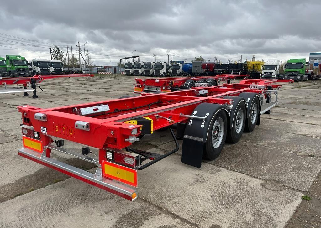 Новый Полуприцеп-контейнеровоз/ Сменный кузов STU Trailer STU308: фото 9