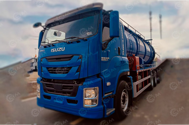 Ассенизатор (вакуумная машина) на шасси ISUZU 6x4 GIGA дв 221kw бочка 20м3 насос XD-420 420м3ч - Ассенизатор: фото 1 Ассенизатор (вакуумная машина) на шасси ISUZU 6x4 GIGA дв 221kw бочка 20м3 насос XD-420 420м3ч - Ассенизатор: фото 1