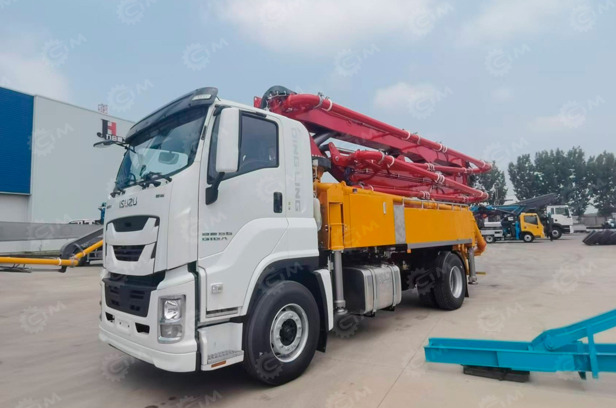 Автобетононасос JIUHE на шасси ISUZU 4х2 дв 221кВт 25 метров - Автобетононасос: фото 1 Автобетононасос JIUHE на шасси ISUZU 4х2 дв 221кВт 25 метров - Автобетононасос: фото 1