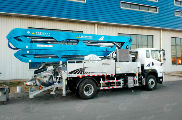 Автобетононасос JIUHE на шасси ISUZU 6х4 дв 279kw высота 30м - Автобетононасос: фото 1 Автобетононасос JIUHE на шасси ISUZU 6х4 дв 279kw высота 30м - Автобетононасос: фото 1