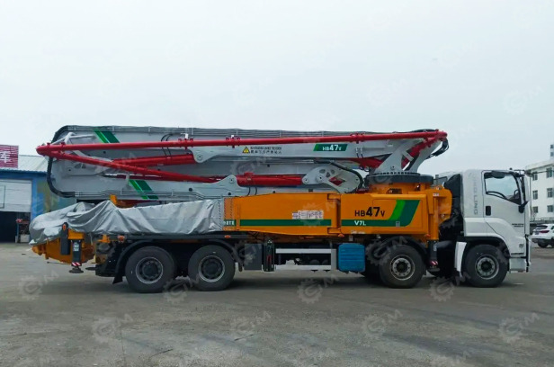 Автобетононасос Автобетононасос XCMG HB47V на шасси ISUZU 8x4 дв 338kw 47 метров: фото 7
