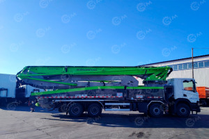 Автобетононасос Zoomlion 57X-6RZ шасси SCANIA P450 8х4 высота 57м - Автобетононасос: фото 1 Автобетононасос Zoomlion 57X-6RZ шасси SCANIA P450 8х4 высота 57м - Автобетононасос: фото 1