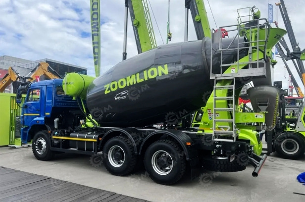 Автобетоносмеситель ZOOMLION 9JBQ на шасси KAMAZ дв 287Kw, бочка 9м3 - Автобетоносмеситель: фото 2 Автобетоносмеситель ZOOMLION 9JBQ на шасси KAMAZ дв 287Kw, бочка 9м3 - Автобетоносмеситель: фото 2