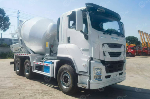 Автобетоносмеситель на шасси ISUZU 6х4 дв 279kw бочка 7 m³ - Автобетоносмеситель: фото 1 Автобетоносмеситель на шасси ISUZU 6х4 дв 279kw бочка 7 m³ - Автобетоносмеситель: фото 1