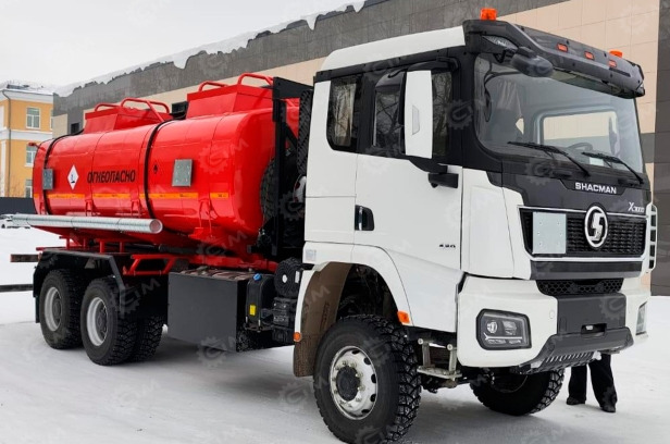 Автотопливозаправщик шасси Shacman 6×6 односкат ATЗ-15 X3000 дв.430 л.с. цистерна 15м3 - Грузовик с цистерной: фото 1 Автотопливозаправщик шасси Shacman 6×6 односкат ATЗ-15 X3000 дв.430 л.с. цистерна 15м3 - Грузовик с цистерной: фото 1