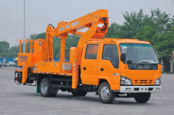 Автовышка AICHI на шасси ISUZU 4Х2 дв 88kw двойная кабина высота подъёма 16,6м - Автовышка: фото 1 Автовышка AICHI на шасси ISUZU 4Х2 дв 88kw двойная кабина высота подъёма 16,6м - Автовышка: фото 1