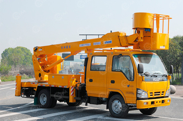 Автовышка AICHI на шасси ISUZU 4Х2 дв 88kw сдвоенная кабина высота подъёма 18,2м - Грузовик с подъемником: фото 1 Автовышка AICHI на шасси ISUZU 4Х2 дв 88kw сдвоенная кабина высота подъёма 18,2м - Грузовик с подъемником: фото 1