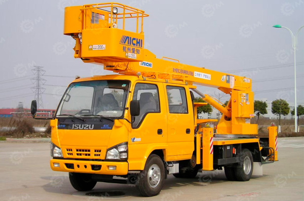 Автовышка AICHI на шасси ISUZU 4Х2 дв 88kw сдвоенная кабина высота подъёма 18,2м - Грузовик с подъемником: фото 1 Автовышка AICHI на шасси ISUZU 4Х2 дв 88kw сдвоенная кабина высота подъёма 18,2м - Грузовик с подъемником: фото 1