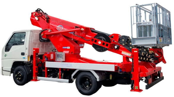 Автовышка NOVAS 320C на шасси ISUZU 4Х2 дв 94kw высота подъёма 30м - Автовышка: фото 1 Автовышка NOVAS 320C на шасси ISUZU 4Х2 дв 94kw высота подъёма 30м - Автовышка: фото 1