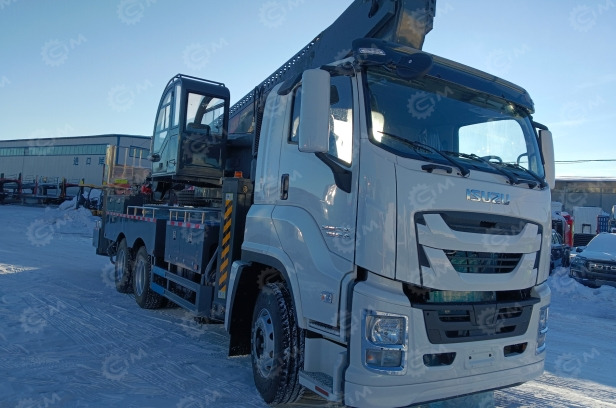 Новый Автовышка Автовышка Qingling GKS56 на шасси ISUZU 4Х2 дв 221Kw высота подъёма 56м, 2024г: фото 7 Новый Автовышка Автовышка Qingling GKS56 на шасси ISUZU 4Х2 дв 221Kw высота подъёма 56м, 2024г: фото 7
