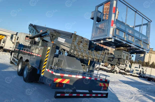 Новый Автовышка Автовышка Qingling GKS56 на шасси ISUZU 4Х2 дв 221Kw высота подъёма 56м, 2024г: фото 6 Новый Автовышка Автовышка Qingling GKS56 на шасси ISUZU 4Х2 дв 221Kw высота подъёма 56м, 2024г: фото 6