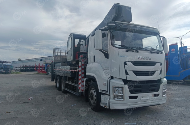 Новый Автовышка Автовышка Qingling GKS56 на шасси ISUZU 4Х2 дв 221Kw высота подъёма 56м, 2025г: фото 6