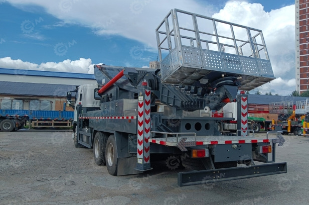 Автовышка Qingling GKS56 на шасси ISUZU 4Х2 дв 221Kw высота подъёма 56м, 2025г - Автовышка: фото 3 Автовышка Qingling GKS56 на шасси ISUZU 4Х2 дв 221Kw высота подъёма 56м, 2025г - Автовышка: фото 3