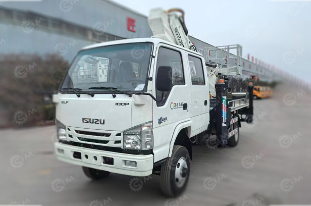 Автовышка VIGRUS GKS18 на шасси ISUZU 4Х2 дв 96kw сдвоенная кабина высота подъёма 18м - Грузовик с подъемником: фото 1 Автовышка VIGRUS GKS18 на шасси ISUZU 4Х2 дв 96kw сдвоенная кабина высота подъёма 18м - Грузовик с подъемником: фото 1