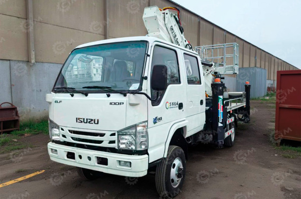 Автовышка VIGRUS GKS20 на шасси ISUZU 4Х2 дв 96 kw сдвоенная кабина высота подъёма 20м - Грузовик с подъемником: фото 1 Автовышка VIGRUS GKS20 на шасси ISUZU 4Х2 дв 96 kw сдвоенная кабина высота подъёма 20м - Грузовик с подъемником: фото 1