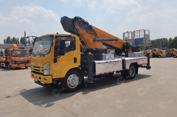 Автовышка VIGRUS GKS38 на шасси ISUZU 4Х2 дв 139kw высота подъёма 38м - Грузовик с подъемником: фото 1 Автовышка VIGRUS GKS38 на шасси ISUZU 4Х2 дв 139kw высота подъёма 38м - Грузовик с подъемником: фото 1