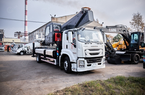 Автовышка Автовышка VIGRUS GKS45 на шасси ISUZU 4Х2 дв 165Kw высота подъёма 45м: фото 13 Автовышка Автовышка VIGRUS GKS45 на шасси ISUZU 4Х2 дв 165Kw высота подъёма 45м: фото 13