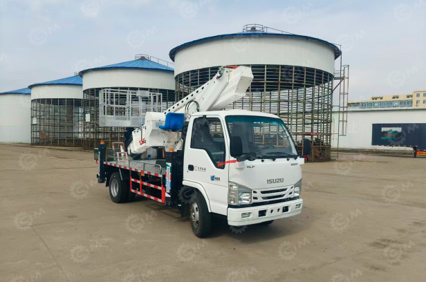 Автовышка WANBANG GKS24 на шасси ISUZU 4Х2 дв 96Kw кабина 100P высота подъёма 24м без кабины оп - Грузовик с подъемником: фото 1 Автовышка WANBANG GKS24 на шасси ISUZU 4Х2 дв 96Kw кабина 100P высота подъёма 24м без кабины оп - Грузовик с подъемником: фото 1