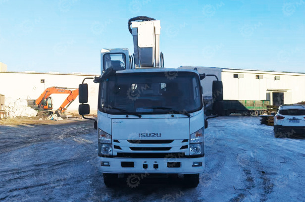 Автовышка WANBANG GKS28 на шасси ISUZU 4Х2 дв 139kw высота подъёма 28м с телескопическим гусько - Автовышка: фото 2 Автовышка WANBANG GKS28 на шасси ISUZU 4Х2 дв 139kw высота подъёма 28м с телескопическим гусько - Автовышка: фото 2