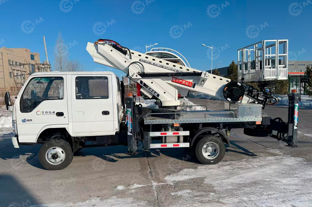 Автовышка WANBANG GKS28 на шасси ISUZU 4Х2 дв 96kw двойная кабина высота подъёма 28м - Автовышка: фото 1 Автовышка WANBANG GKS28 на шасси ISUZU 4Х2 дв 96kw двойная кабина высота подъёма 28м - Автовышка: фото 1