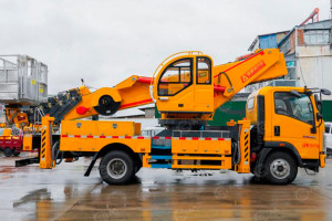 Автовышка WANBANG GKS32 на шасси ISUZU 4Х2 дв 139kw высота подъёма 32м гп люльки 400кг - Грузовик с подъемником: фото 1 Автовышка WANBANG GKS32 на шасси ISUZU 4Х2 дв 139kw высота подъёма 32м гп люльки 400кг - Грузовик с подъемником: фото 1