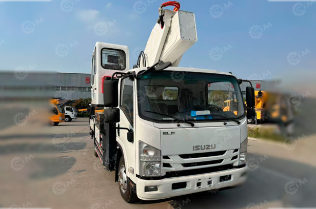 Автовышка на шасси ISUZU 4Х2 дв 139kw высота подъёма 24м гп 400кг рабочая площадка 3000×900×120 - Грузовик с подъемником: фото 1 Автовышка на шасси ISUZU 4Х2 дв 139kw высота подъёма 24м гп 400кг рабочая площадка 3000×900×120 - Грузовик с подъемником: фото 1