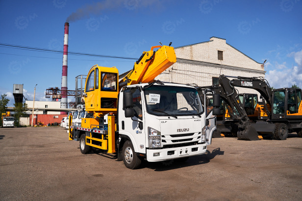 Автовышка на шасси ISUZU 4Х4 дв 139kw высота подъёма 36м - Грузовик с подъемником: фото 1 Автовышка на шасси ISUZU 4Х4 дв 139kw высота подъёма 36м - Грузовик с подъемником: фото 1