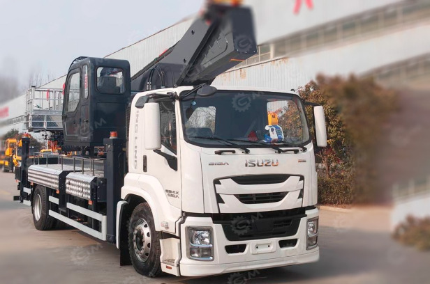 Автовышка на шасси ISUZU 8Х4 дв 279kw. высота подъёма 75м - Грузовик с подъемником: фото 1 Автовышка на шасси ISUZU 8Х4 дв 279kw. высота подъёма 75м - Грузовик с подъемником: фото 1