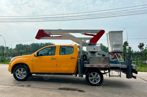 Автовышка на шасси пикапа ISUZU 4Х2 дв 110kw высота подъёма 13,5м (изолированная люлька) - Автовышка: фото 1 Автовышка на шасси пикапа ISUZU 4Х2 дв 110kw высота подъёма 13,5м (изолированная люлька) - Автовышка: фото 1