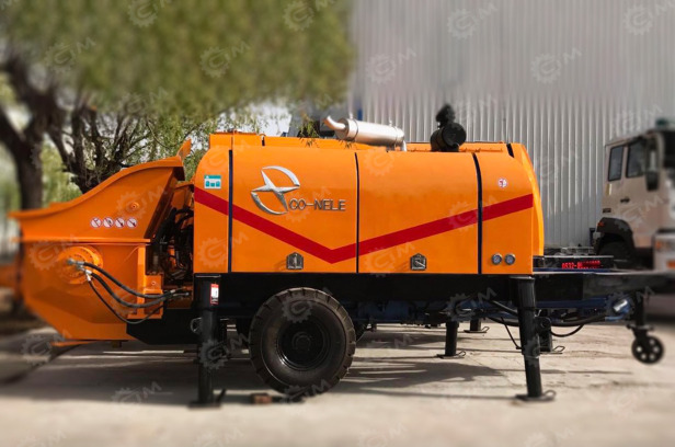 Бетононасос CO-NELE DHBT40-13 дизельный, с дополнительной комплектацией - Бетононасос стационарный: фото 1 Бетононасос CO-NELE DHBT40-13 дизельный, с дополнительной комплектацией - Бетононасос стационарный: фото 1