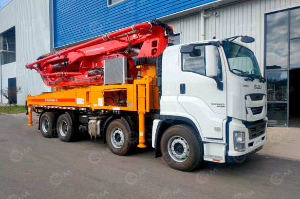 Бетононасосная установка JIUHE без шасси высота подачи 52 метра - Автобетононасос: фото 1 Бетононасосная установка JIUHE без шасси высота подачи 52 метра - Автобетононасос: фото 1