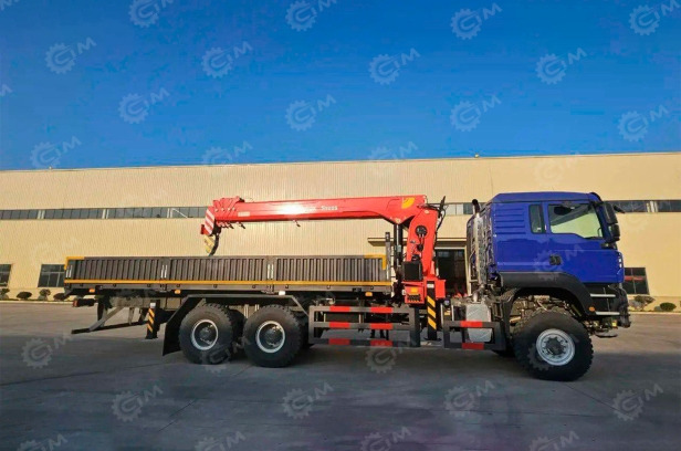 Бортовой грузовик/ Платформа Бортовой грузовик HOWO 6x6 дв 480лс кму КМУ SUNHUNK S3005 гп 12т: фото 6 Бортовой грузовик/ Платформа Бортовой грузовик HOWO 6x6 дв 480лс кму КМУ SUNHUNK S3005 гп 12т: фото 6