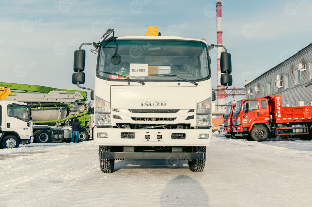 Бортовой грузовик ISUZU 4x2 дв 139kw гп 6 тонн c кму VIGRUS SHS1254 гп 5т 4 секции стрела 12,8м - Бортовой грузовик/ Платформа: фото 4 Бортовой грузовик ISUZU 4x2 дв 139kw гп 6 тонн c кму VIGRUS SHS1254 гп 5т 4 секции стрела 12,8м - Бортовой грузовик/ Платформа: фото 4