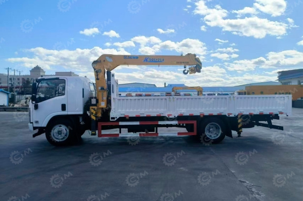 Бортовой грузовик ISUZU 4x2 дв 139kw гп 6 тонн с КМУ XCMG SQS125-4 гп 5 т., 4 секции, стрела 11 - Бортовой грузовик/ Платформа: фото 3 Бортовой грузовик ISUZU 4x2 дв 139kw гп 6 тонн с КМУ XCMG SQS125-4 гп 5 т., 4 секции, стрела 11 - Бортовой грузовик/ Платформа: фото 3