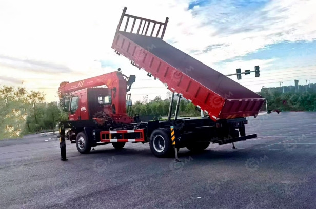 Бортовой грузовик ISUZU 4x2 самосвальный кузов дв 139kw гп 6т с кму КМУ XCMG SQS125-4 гп 5т, с - Бортовой грузовик/ Платформа: фото 1 Бортовой грузовик ISUZU 4x2 самосвальный кузов дв 139kw гп 6т с кму КМУ XCMG SQS125-4 гп 5т, с - Бортовой грузовик/ Платформа: фото 1