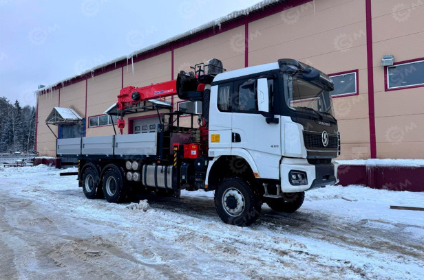 Бортовой грузовик SHACMAN 6x6 Х3000 дв 430 л.с. с тросовым кму Kanglim KS1256 гп 7т кузов 6500* - Грузовик бортовой/ Платформа, Автоманипулятор: фото 1 Бортовой грузовик SHACMAN 6x6 Х3000 дв 430 л.с. с тросовым кму Kanglim KS1256 гп 7т кузов 6500* - Грузовик бортовой/ Платформа, Автоманипулятор: фото 1