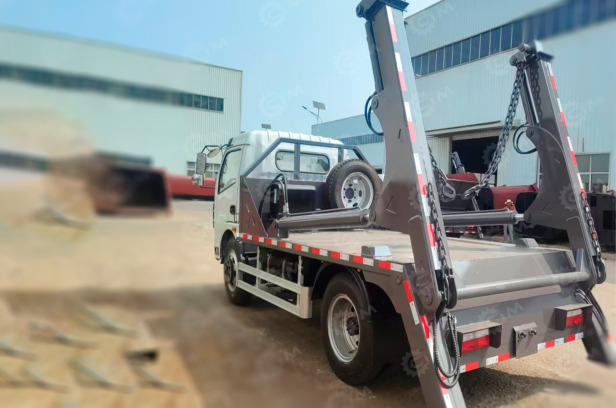 Бункеровоз (мусоровоз) на шасси ISUZU 4x2 дв 139kw под бункеры 10-12м3 - Портальный бункеровоз: фото 1 Бункеровоз (мусоровоз) на шасси ISUZU 4x2 дв 139kw под бункеры 10-12м3 - Портальный бункеровоз: фото 1