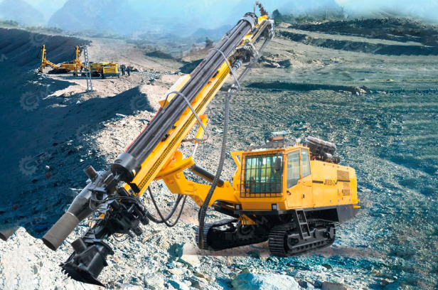 Буровая установка JINKE JK830-2(аналог Atlas Copco FlexiROC D65 RС) зимний пакет - Буровая машина: фото 1 Буровая установка JINKE JK830-2(аналог Atlas Copco FlexiROC D65 RС) зимний пакет - Буровая машина: фото 1