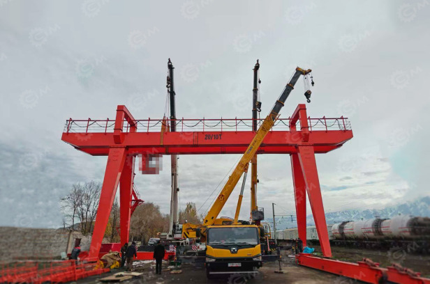 Кран козловой MG65t-35m А5 гп 65т пролет 35м высота 24м - Другая техника: фото 1 Кран козловой MG65t-35m А5 гп 65т пролет 35м высота 24м - Другая техника: фото 1