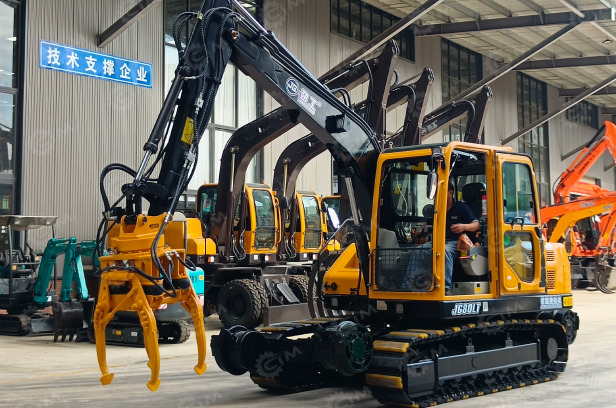 Экскаватор гусеничный JINGGONG JG80LT (комбинированный ход для жд) - Гусеничный экскаватор: фото 2 Экскаватор гусеничный JINGGONG JG80LT (комбинированный ход для жд) - Гусеничный экскаватор: фото 2