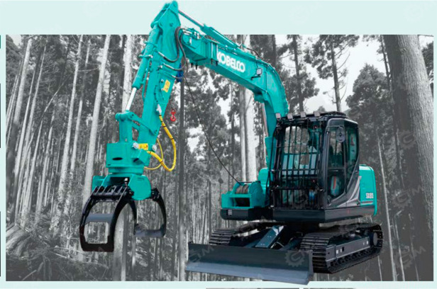 Экскаватор гусеничный KOBELCO 85-11 с отвалом - Гусеничный экскаватор: фото 1 Экскаватор гусеничный KOBELCO 85-11 с отвалом - Гусеничный экскаватор: фото 1