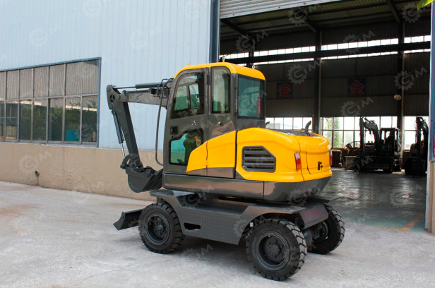 Экскаватор колесный HAITUO HT40 масса 3600кг ковш 0,26м3 - Колёсный экскаватор: фото 1 Экскаватор колесный HAITUO HT40 масса 3600кг ковш 0,26м3 - Колёсный экскаватор: фото 1