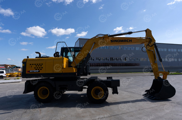 Новый Колёсный экскаватор Экскаватор колесный Sinomach GHT160W кондиционер, гидролиния для гидромолота: фото 7 Новый Колёсный экскаватор Экскаватор колесный Sinomach GHT160W кондиционер, гидролиния для гидромолота: фото 7