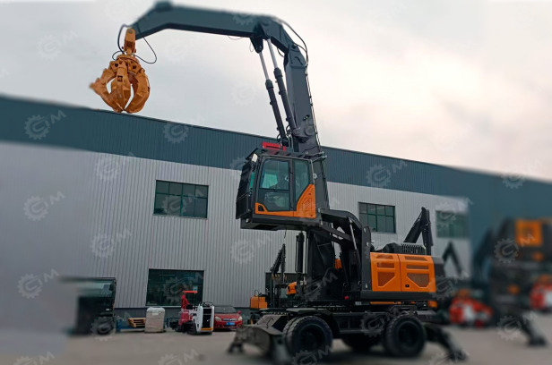 Экскаватор колесный YUGONG YG180 с подъемом кабины, лесозахват - Колёсный экскаватор: фото 1 Экскаватор колесный YUGONG YG180 с подъемом кабины, лесозахват - Колёсный экскаватор: фото 1