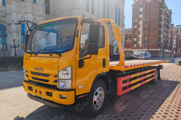 Эвакуатор на шасси ISUZU 4x2 дв 139kw Elf P700 сдвижная платформа 6,5м, лебедка - Эвакуатор: фото 1 Эвакуатор на шасси ISUZU 4x2 дв 139kw Elf P700 сдвижная платформа 6,5м, лебедка - Эвакуатор: фото 1