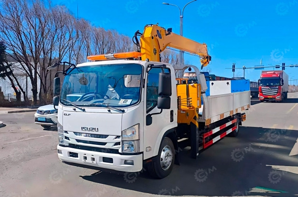 Эвакуатор на шасси ISUZU 4x2 дв 139kw гп 5т, с КМУ XCMG SQS68-3 гп 3,2т сдвижная платформа, леб - Эвакуатор: фото 1 Эвакуатор на шасси ISUZU 4x2 дв 139kw гп 5т, с КМУ XCMG SQS68-3 гп 3,2т сдвижная платформа, леб - Эвакуатор: фото 1
